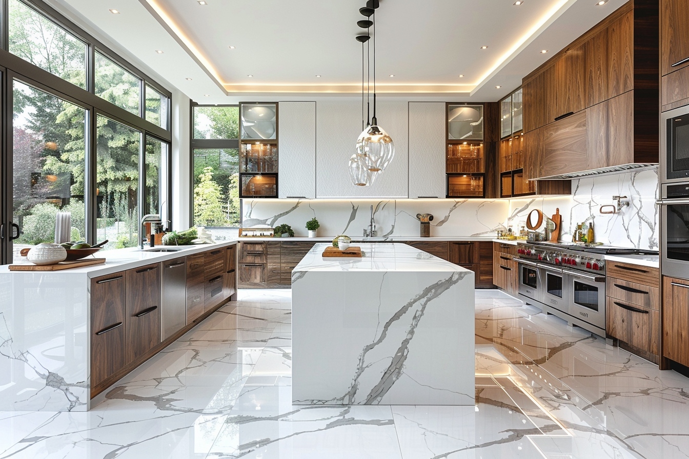 Modern kitchen remodeling